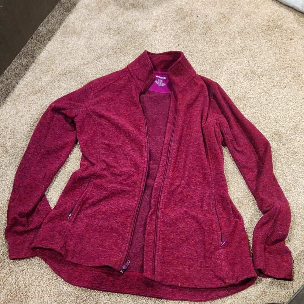 Duluth trading fleece zip up GUC